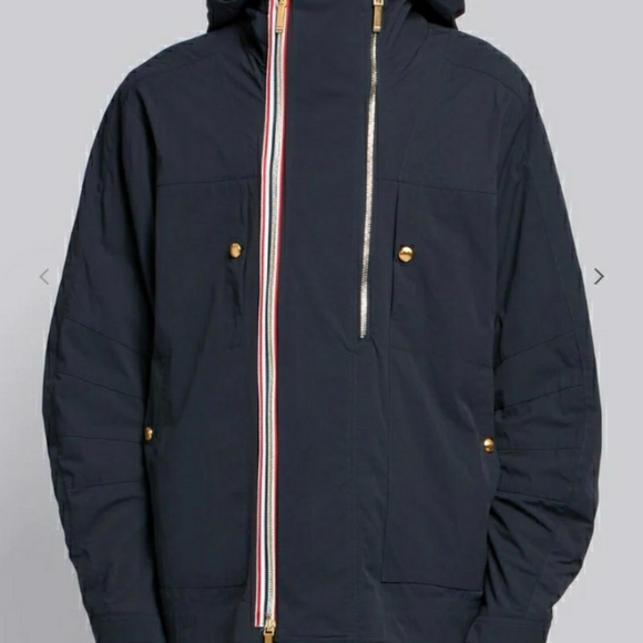 Thom Browne articualted hooded nylon jacket - Picture 3 of 15